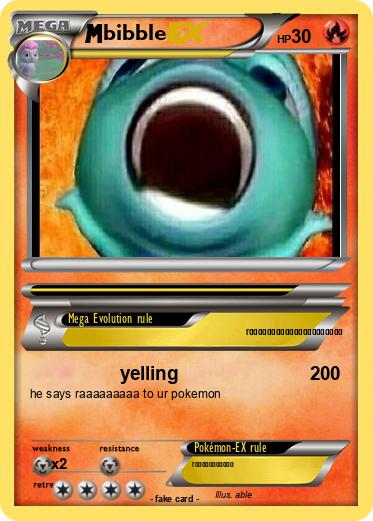 Pokemon bibble