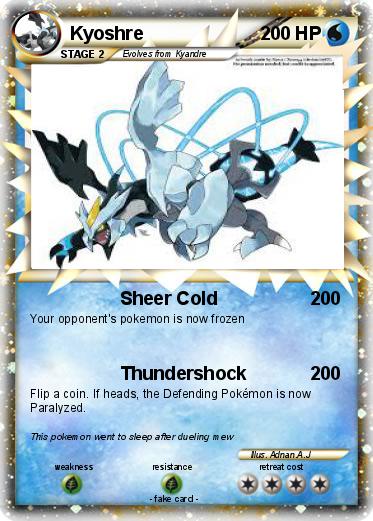 Pokemon Kyoshre