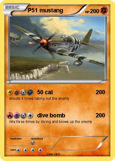 Pokemon P51 mustang