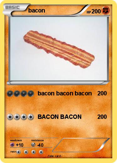 Pokemon bacon
