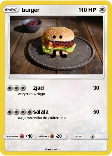 Pokemon burger