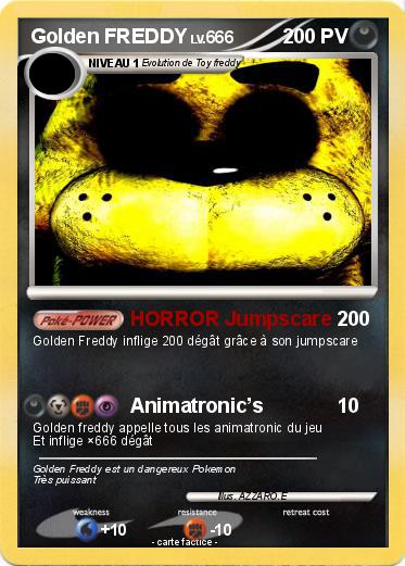 Pokemon Golden FREDDY