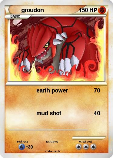 Pokemon groudon