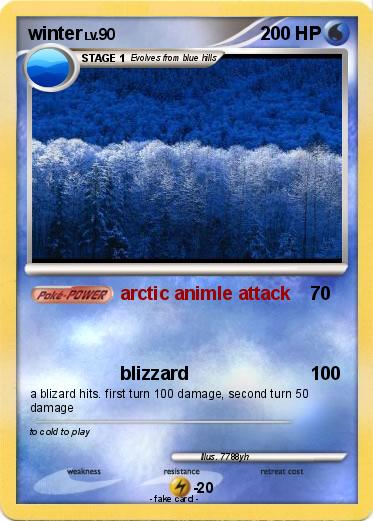 Pokemon winter