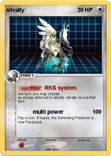 Pokemon silvally
