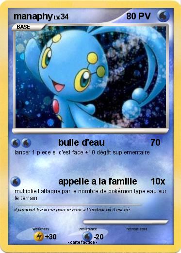 Pokemon manaphy