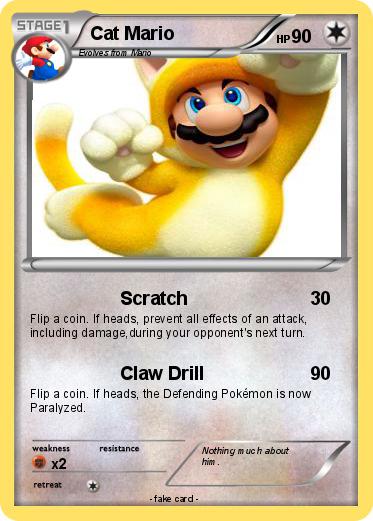 Pokemon Cat Mario