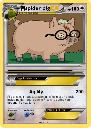 Pokemon spider pig