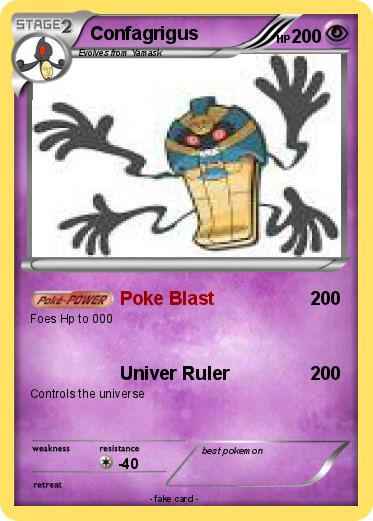 Pokemon Confagrigus
