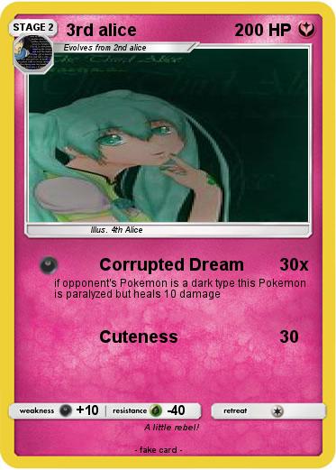 Pokemon 3rd alice