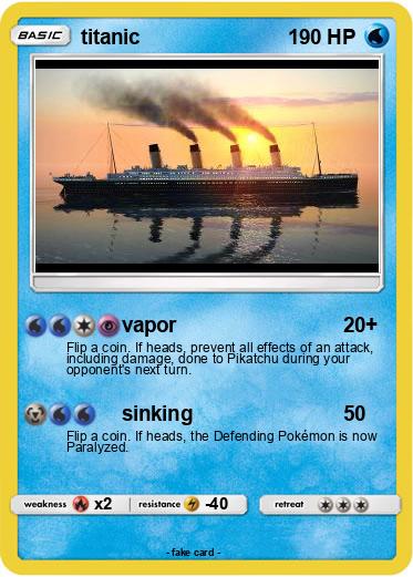 Pokemon titanic