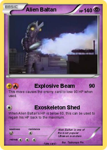 Pokemon Alien Baltan