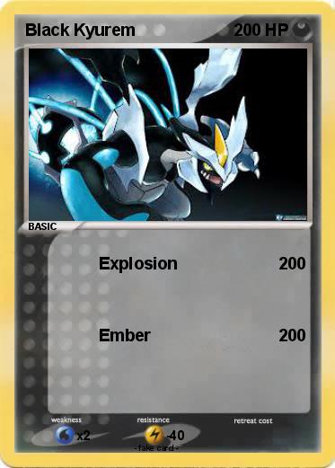 Pokemon Black Kyurem