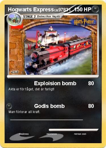 Pokemon Hogwarts Express