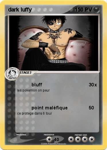 Pokemon dark luffy