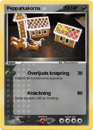 Pokemon Pepparkakorna