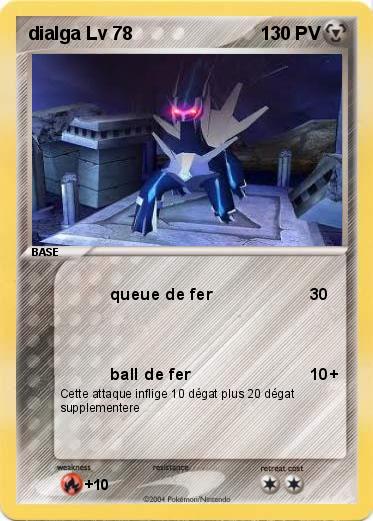Pokemon dialga Lv 78