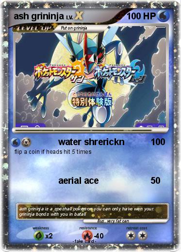 Pokemon ash grininja