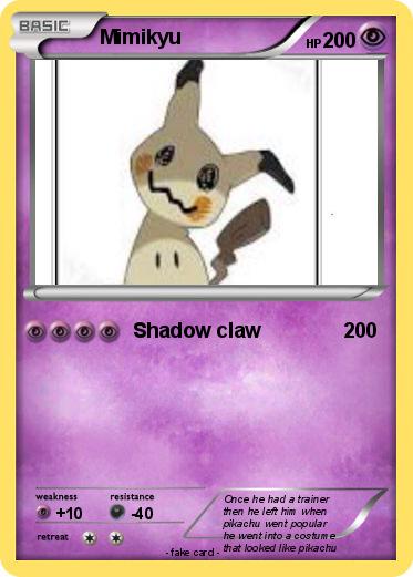 Pokemon Mimikyu