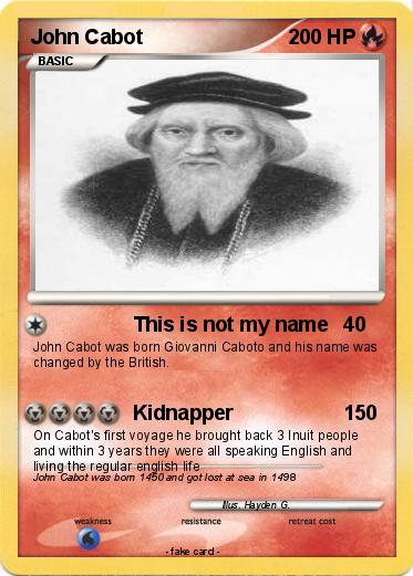 Pokemon John Cabot