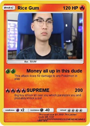 Pokemon Rice Gum