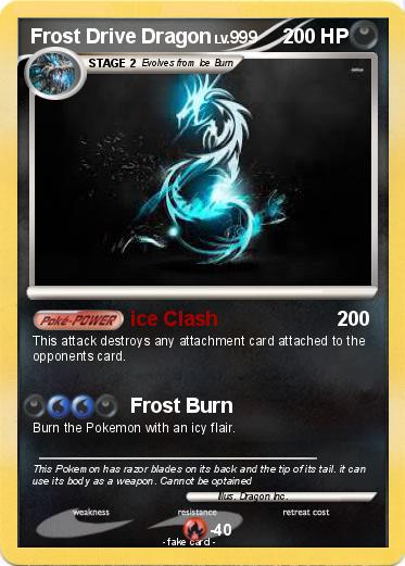 Pokemon Frost Drive Dragon