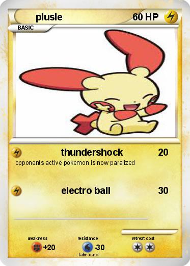 Pokemon plusle