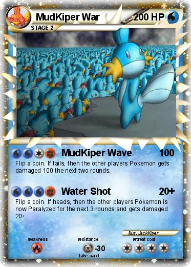 Pokemon MudKiper War