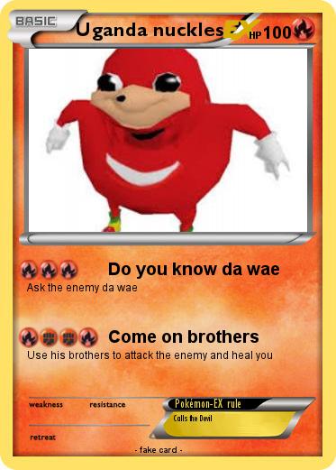 Pokemon Uganda nuckles