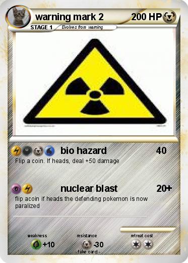 Pokemon warning mark 2