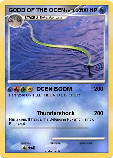 Pokemon GODD OF THE OCEN