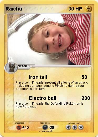 Pokemon Raichu