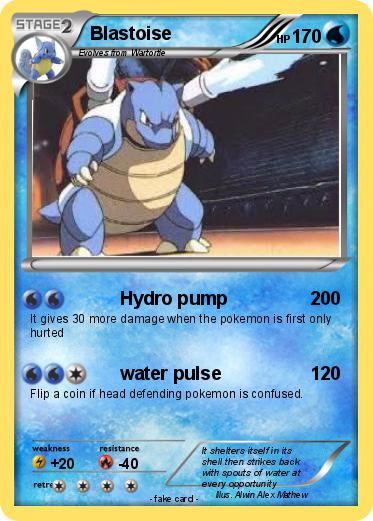 Pokemon Blastoise