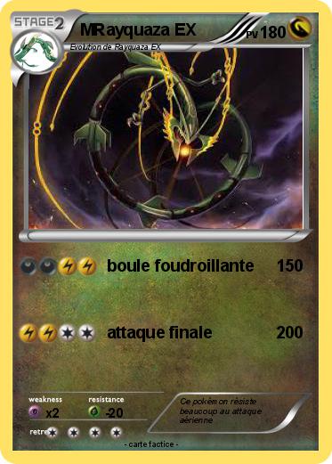Pokemon MRayquaza EX