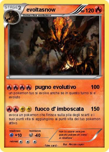 Pokemon evoltasnow