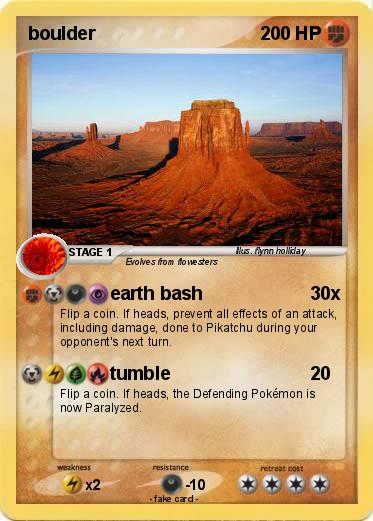 Pokemon boulder