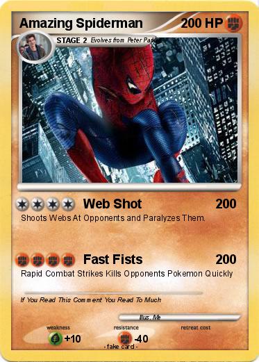 Pokemon Amazing Spiderman