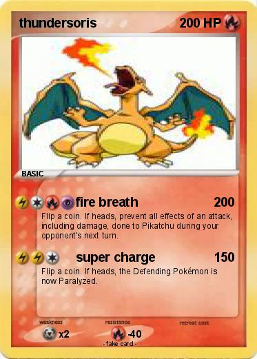Pokemon thundersoris