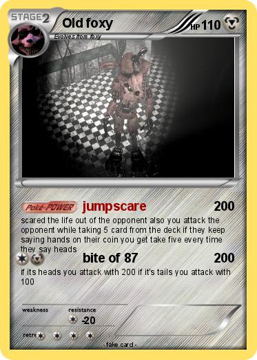 Pokemon Old foxy