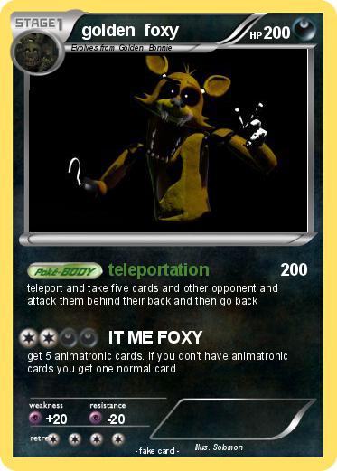 Pokemon golden  foxy