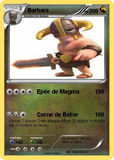 Pokemon Barbare