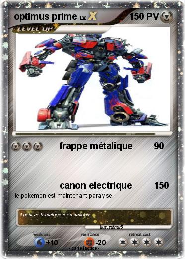 Pokemon optimus prime