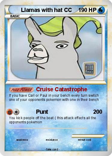 Pokemon Llamas with hat CC
