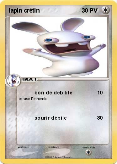 Pokemon lapin crétin