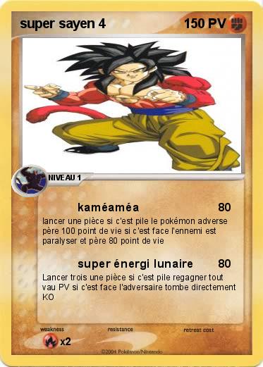 Pokemon super sayen 4 