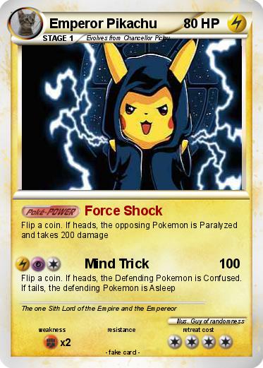 Pokemon Emperor Pikachu
