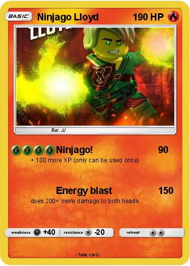 Pokemon Ninjago Lloyd