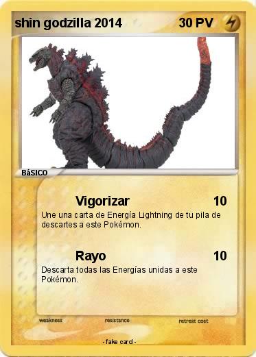 Pokemon shin godzilla 2014