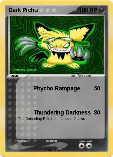 Pokemon Dark Pichu