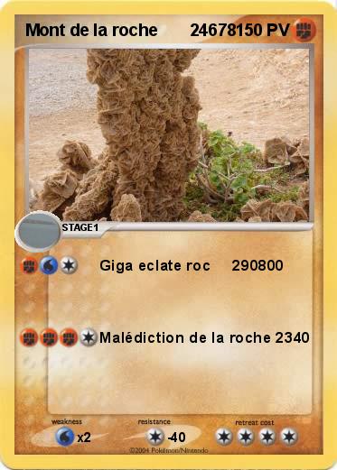 Pokemon Mont de la roche       24678